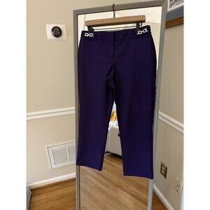 7th Avenue Design Studio New York & Company Women Blue Dress Pants 8 Tall